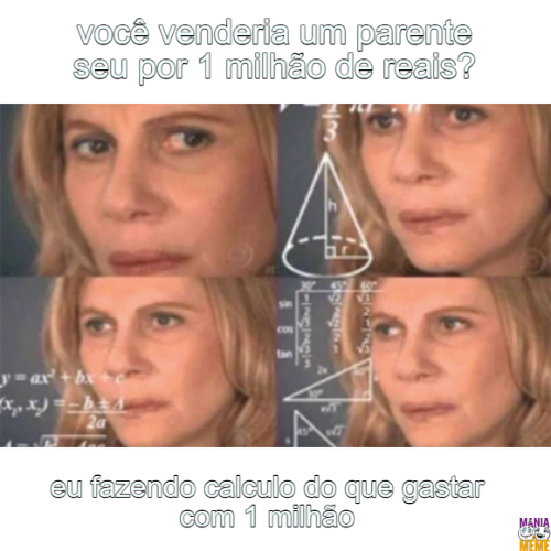 você venderia um parente seu por 1 milhão de reais?