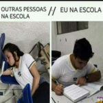 Eu na escola