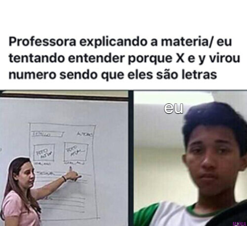 Não entendi foi é nada