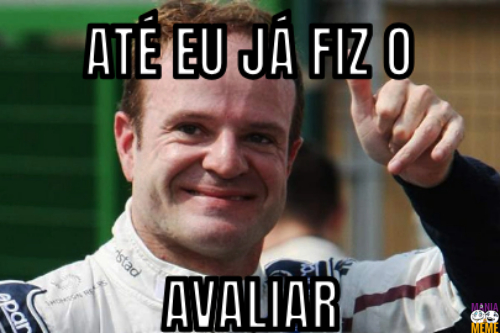 ATÉ EU JÁ FIZ O… AVALIAR