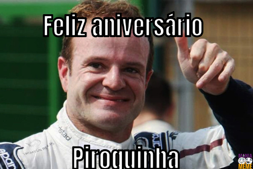 Feliz aniversário … Piroquinha